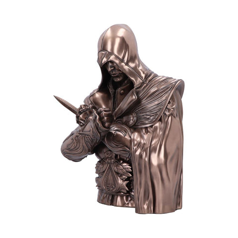 Assassin's Creed® Ezio Bust Box Bronze 30cm