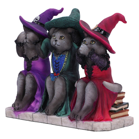 Three Wise Witchy Kittys 15.3cm
