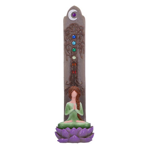 Lotus Meditation Incense Burner 28.5cm